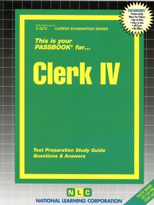 cover image of Clerk IV